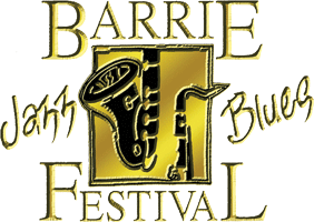 THE KOOL FM BARRIE JAZZ AND BLUES FESTIVAL Logo