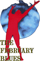 THE FEBRUARY BLUES Logo